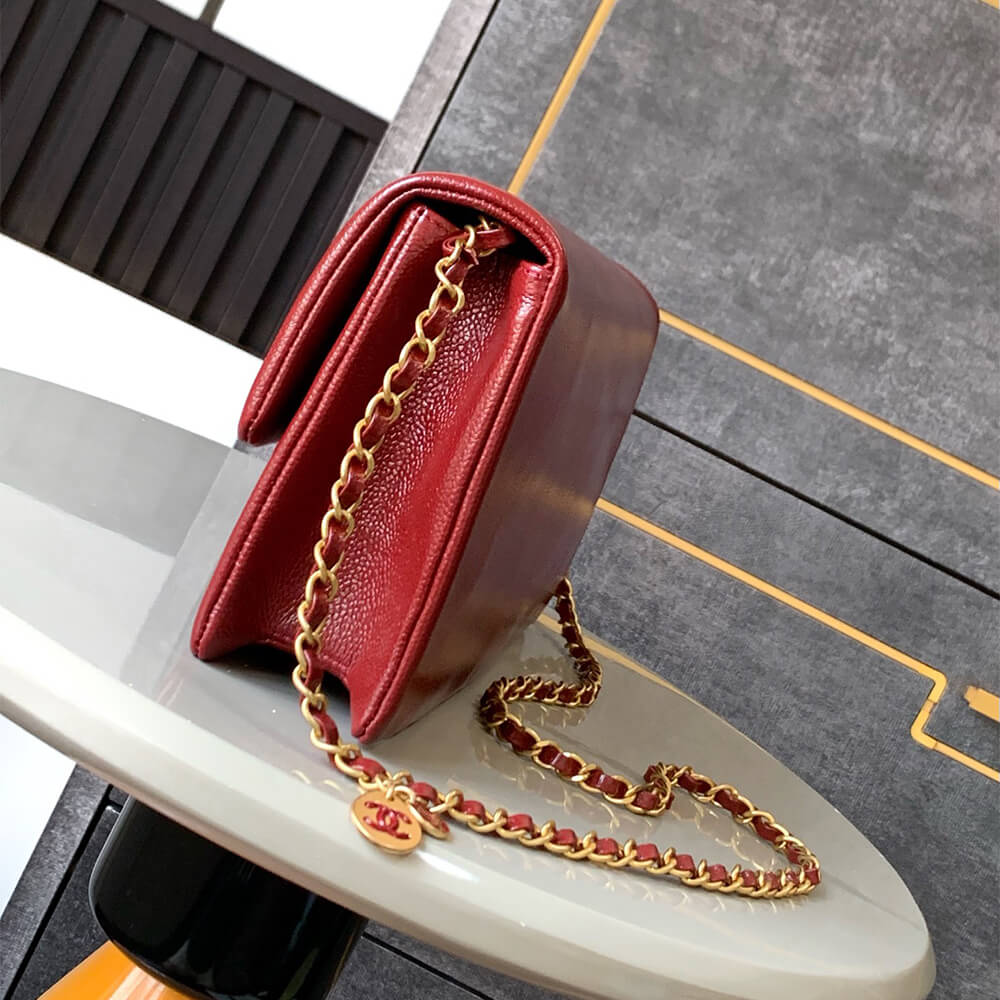 Ch*el long flap bag(high-end grade)