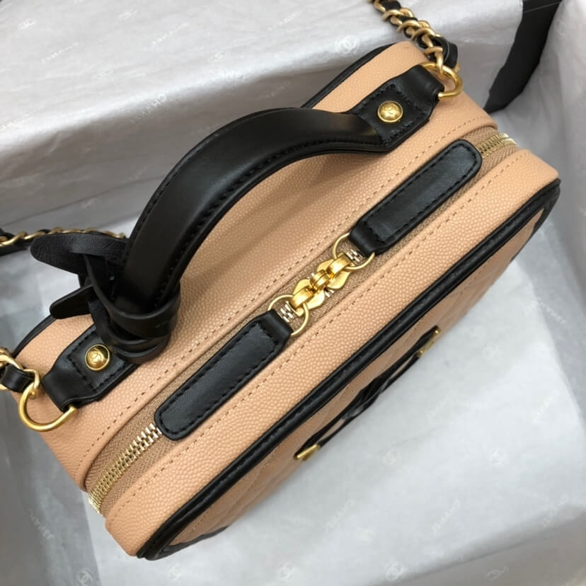 Ch*el medium filigree makeup case