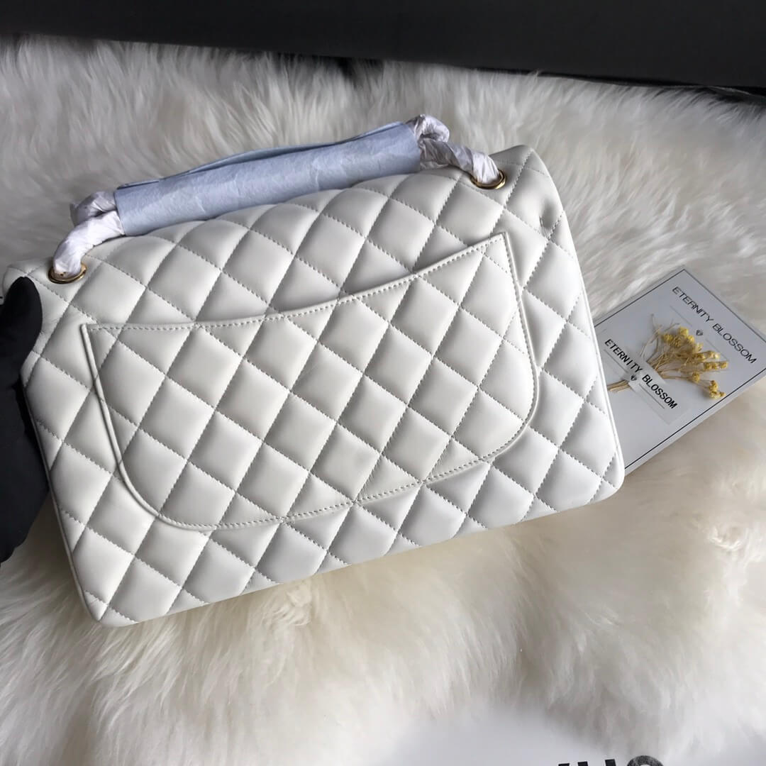 Ch*el large classic handbag(high-end grade)