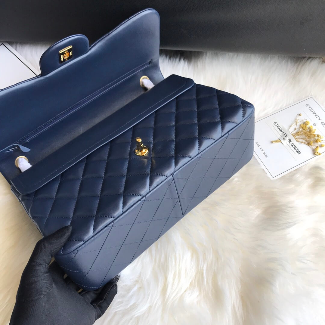 Ch*el large classic handbag(high-end grade)