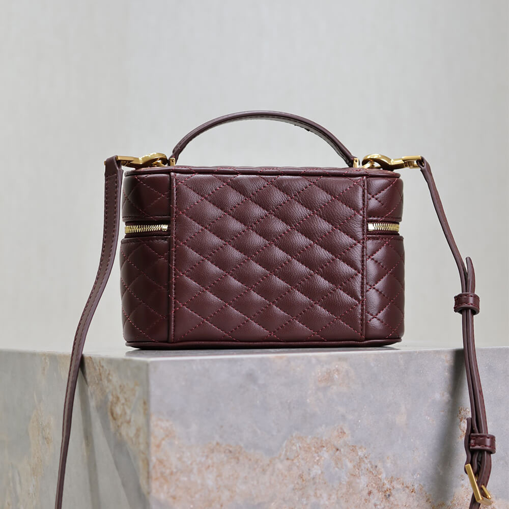 YSL GABY lambskin cosmetic bag