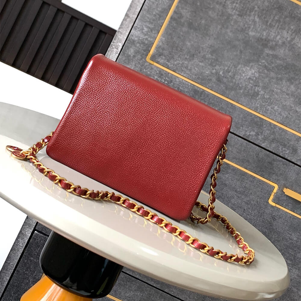 Ch*el mini flap bag(high-end grade)