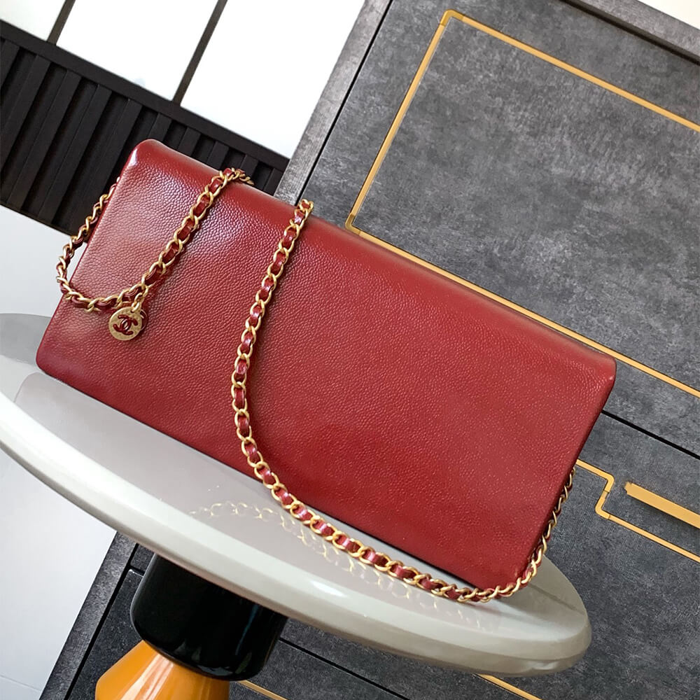 Ch*el long flap bag(high-end grade)