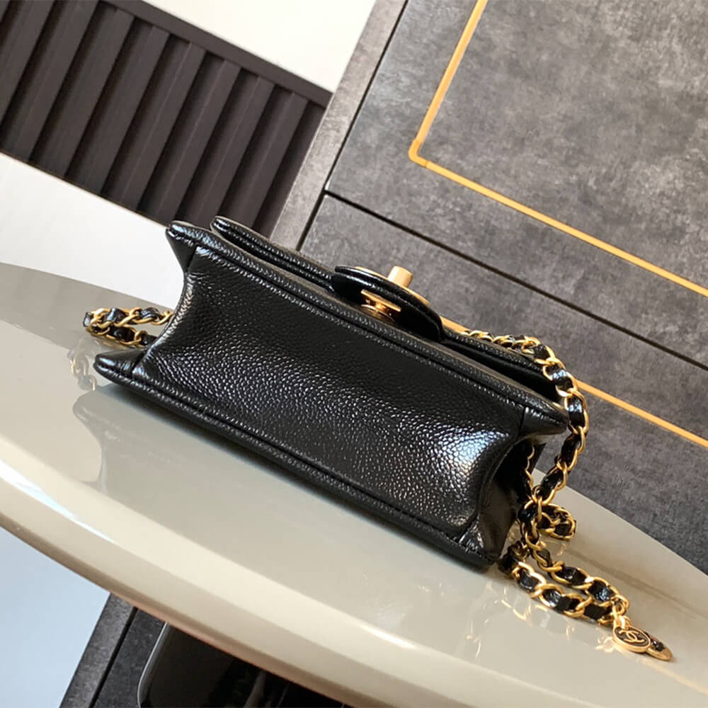 Ch*el mini flap bag(high-end grade)