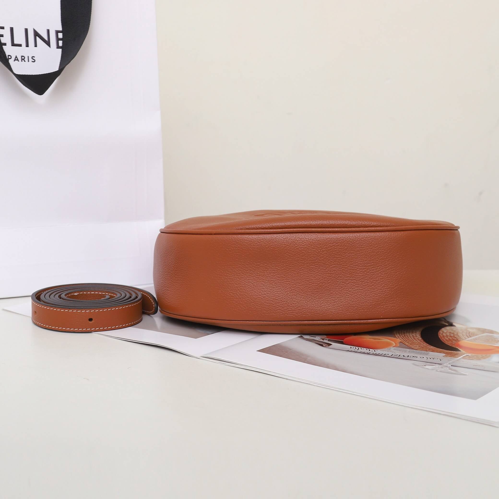 Ce**e heloÏse triomphe small bag in soft calfskin