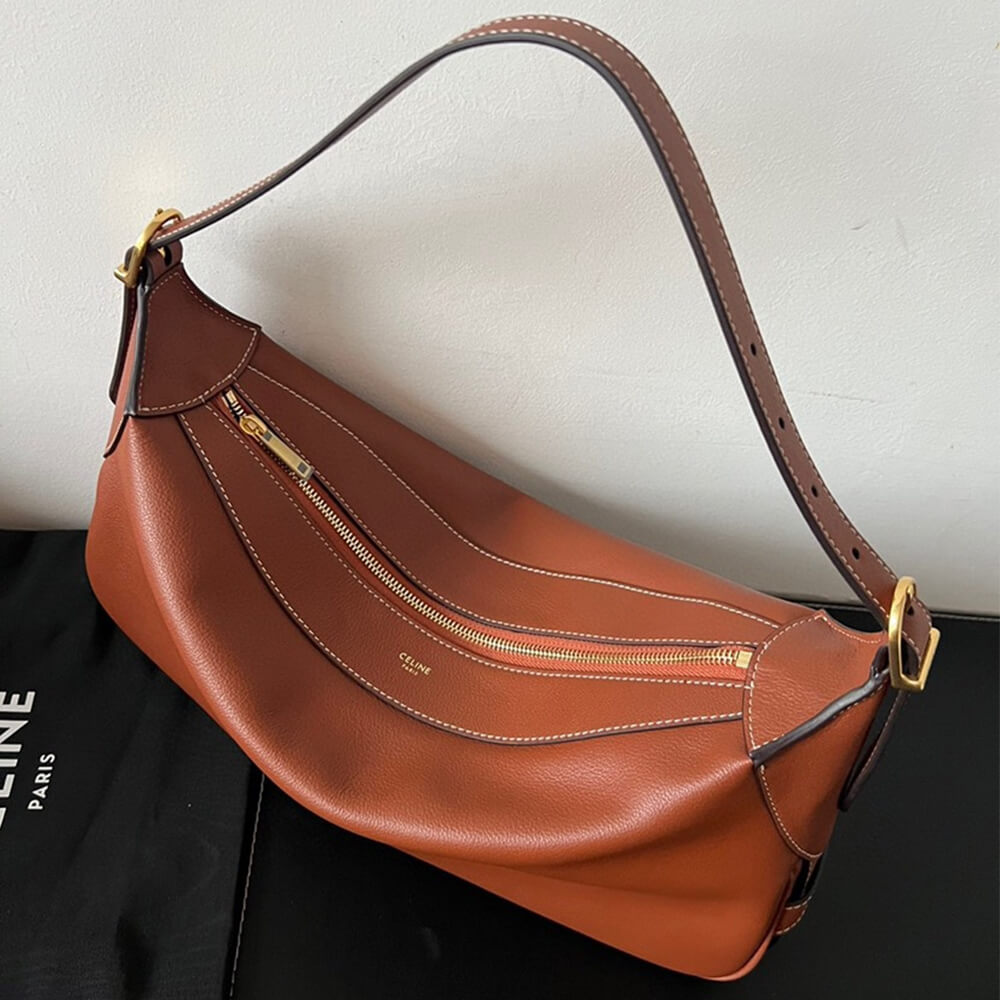 Ce**e romy medium bag in soft calfskin