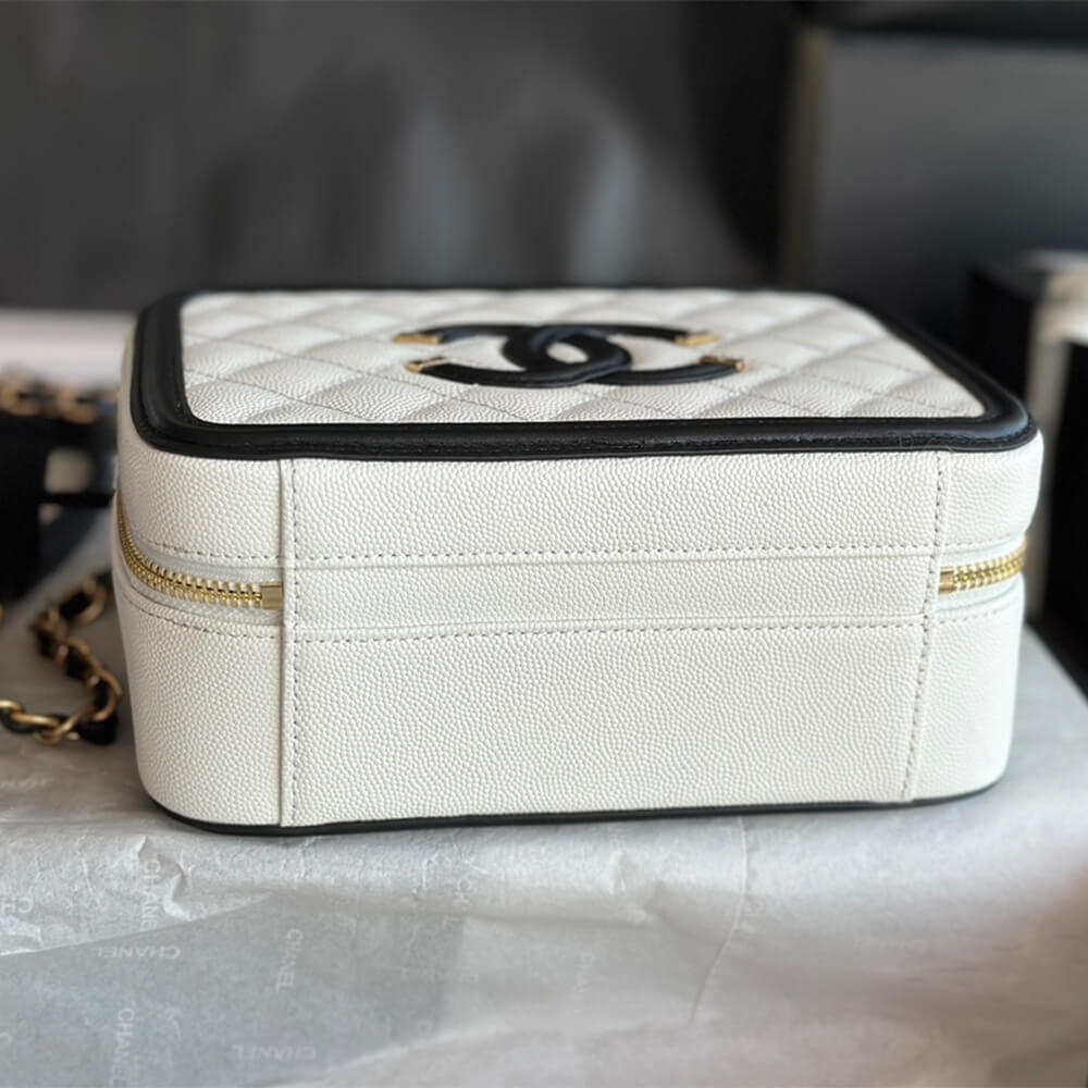 Ch*el medium filigree makeup case