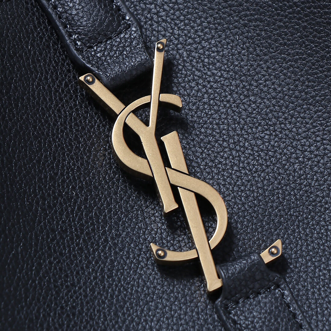 YSL LE 5 A 7 BEA IN GRAINED LEATHER