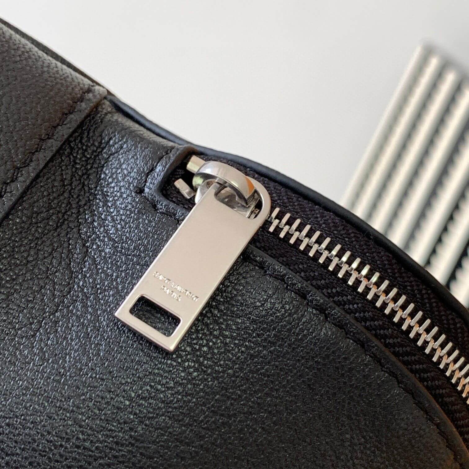 YSL CLASSIC MONOGRAM BELT BAG IN SOFT LAMBSKIN