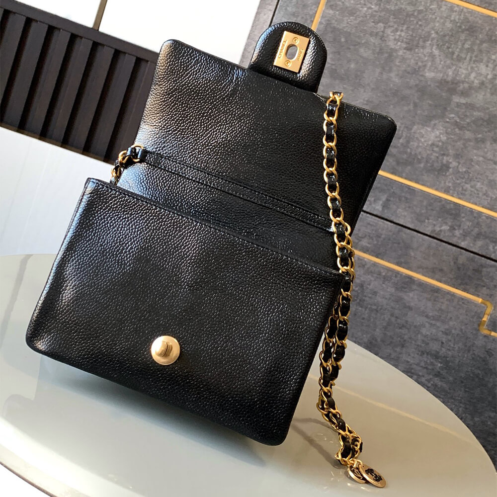Ch*el mini flap bag(high-end grade)
