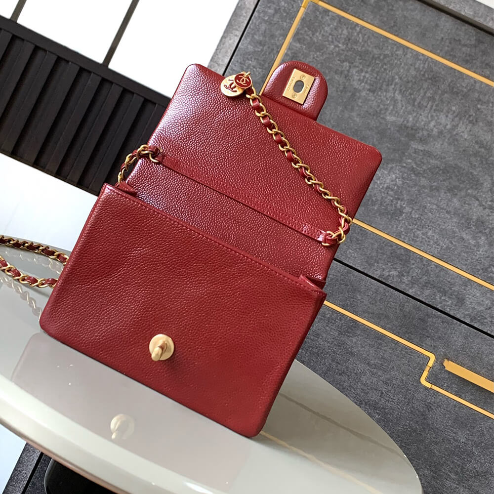 Ch*el mini flap bag(high-end grade)