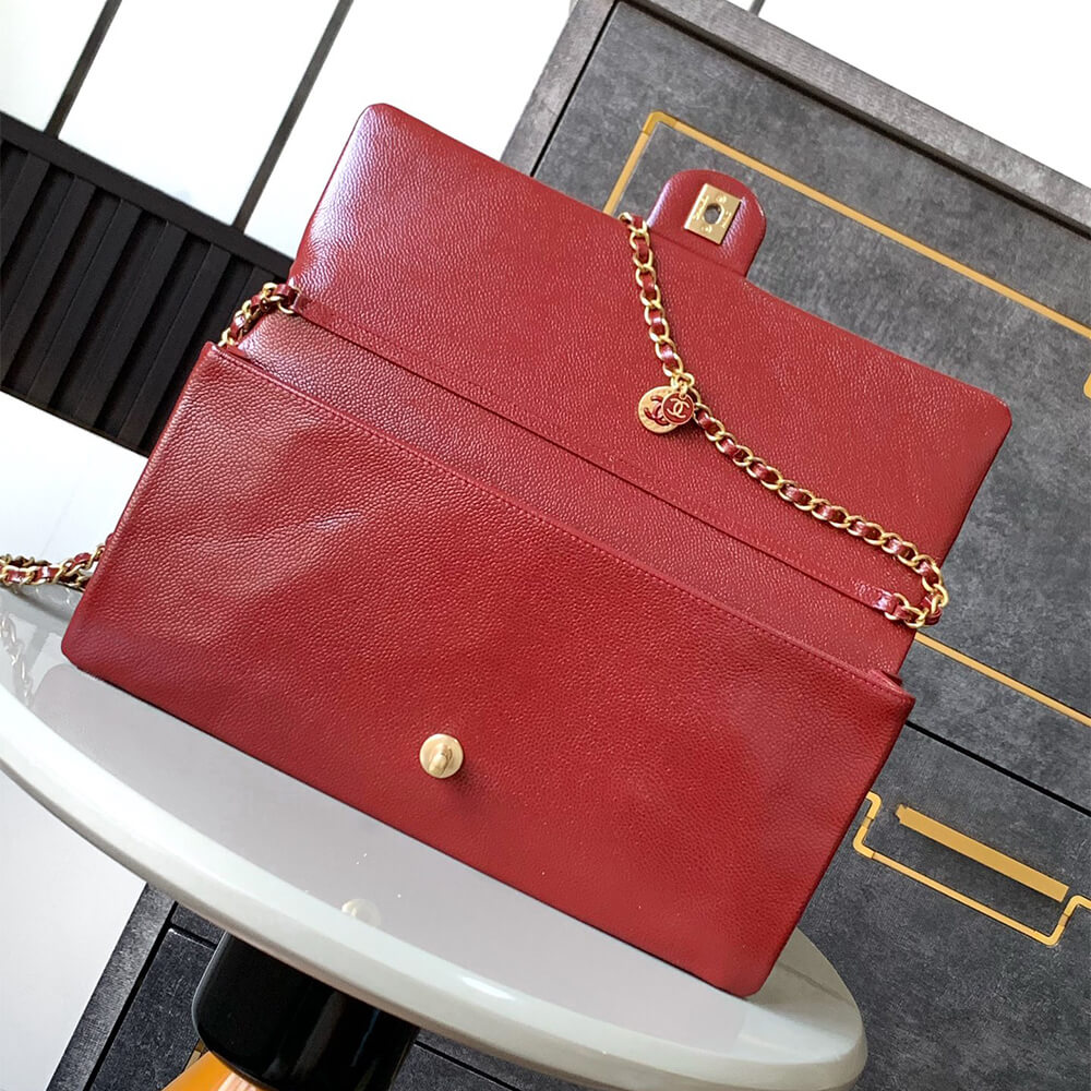 Ch*el long flap bag(high-end grade)