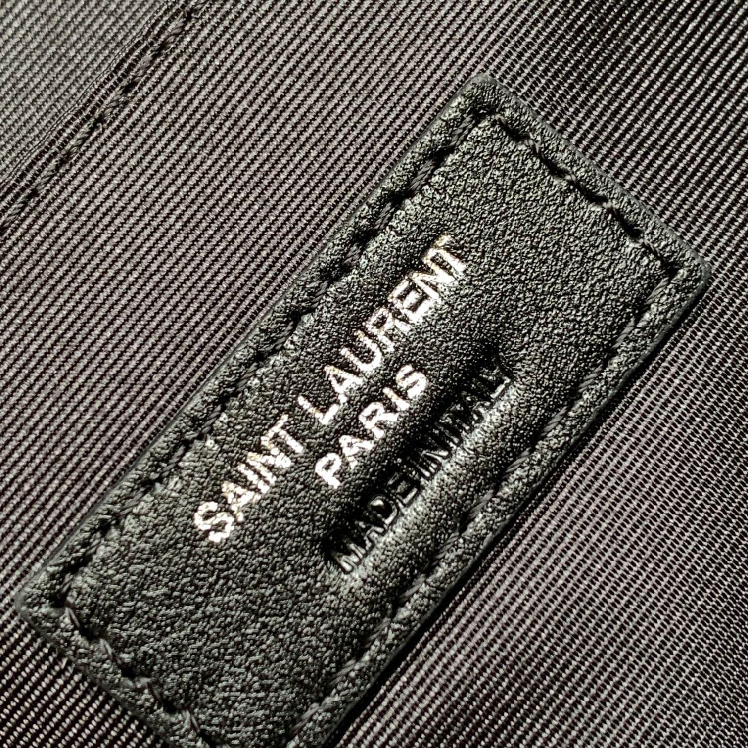 YSL CLASSIC MONOGRAM BELT BAG IN SOFT LAMBSKIN