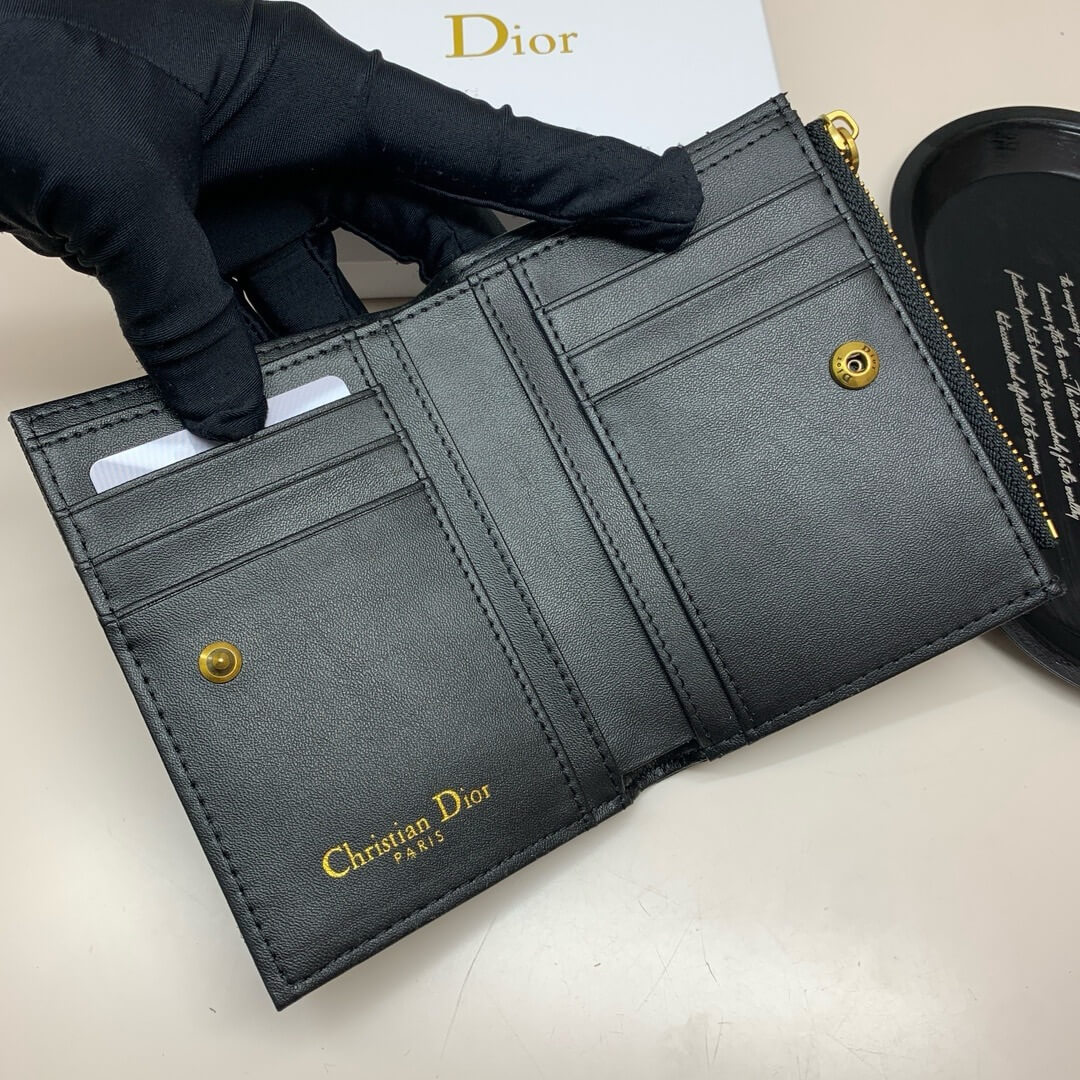 D*or 30 montaigne dahlia wallet