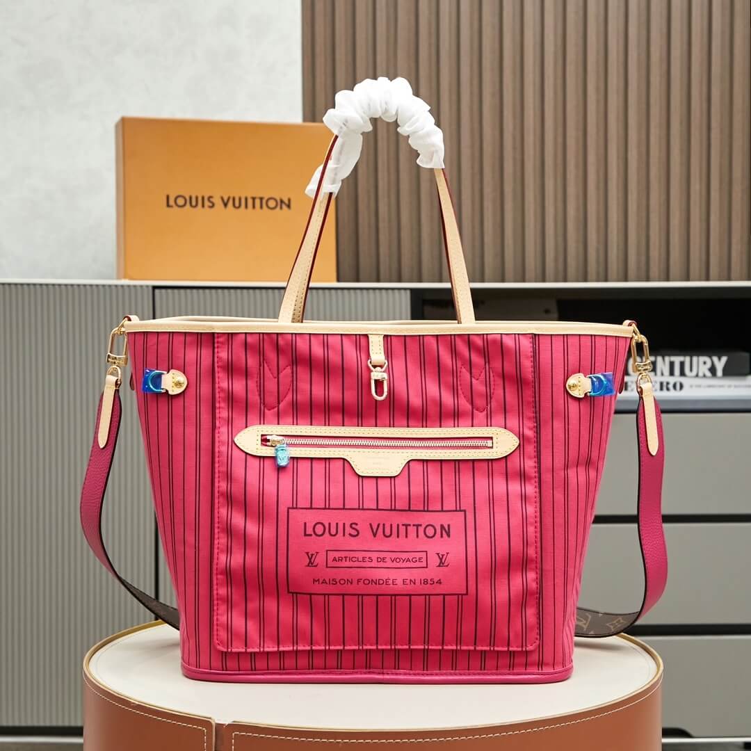 LV Neverfull Bandoulière Inside Out MM