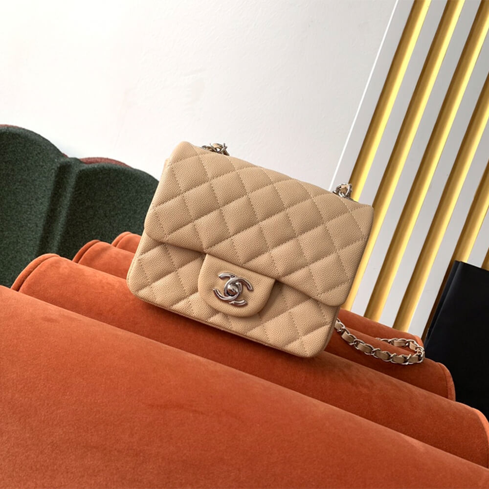 Ch*el mini flap bag(high-end grade)