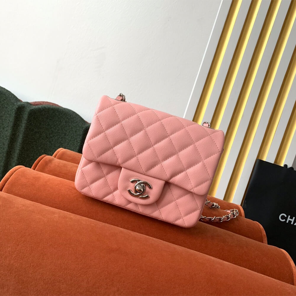 Ch*el mini flap bag(high-end grade)