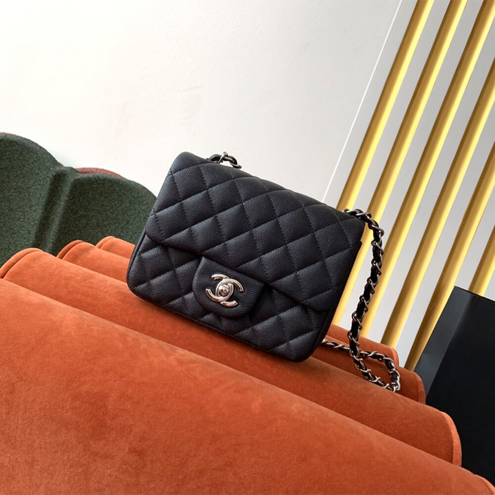 Ch*el mini flap bag(high-end grade)