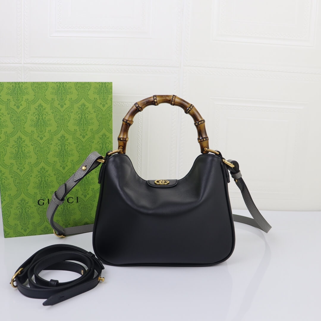 G*u*i diana bamboo small shoulder bag