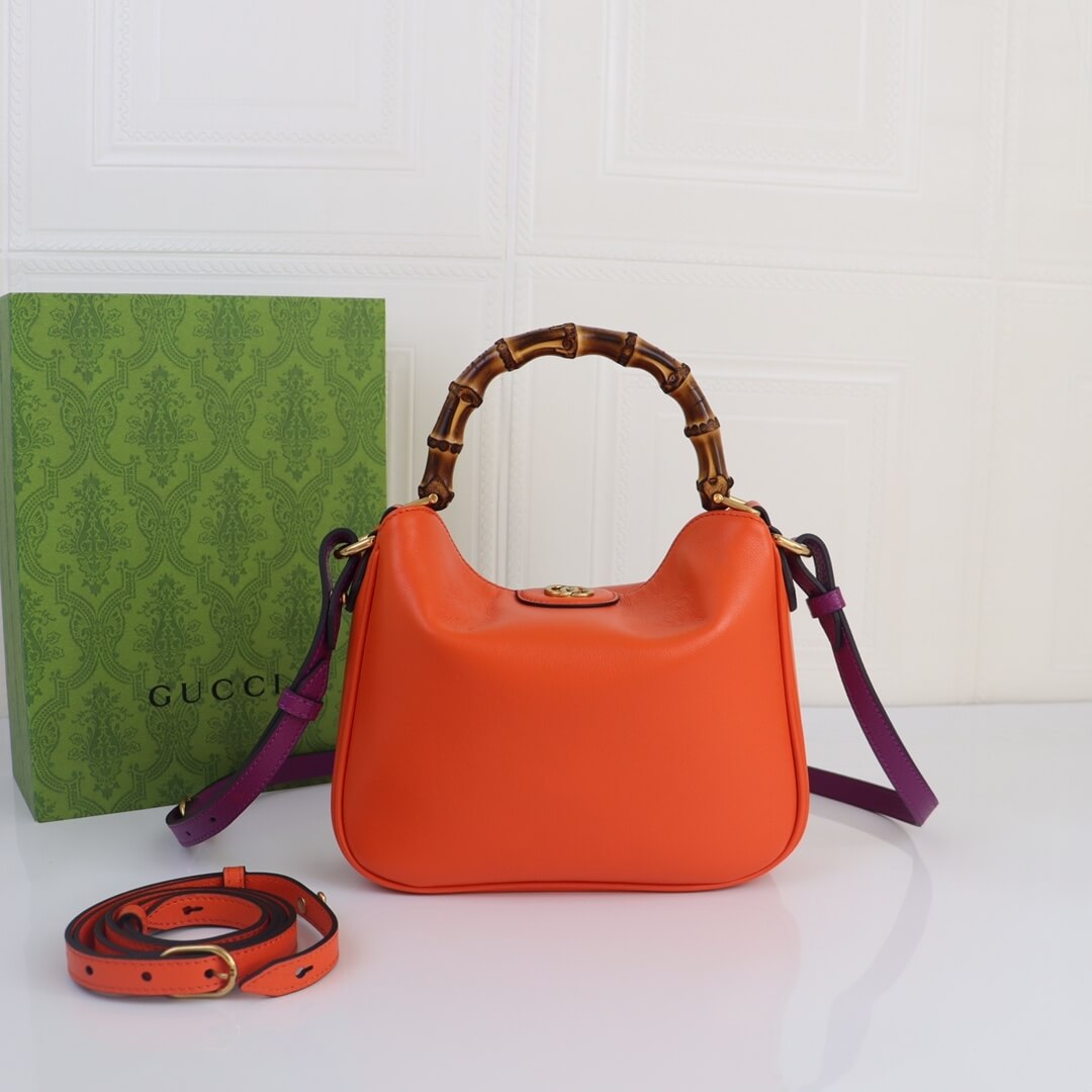 G*u*i diana bamboo small shoulder bag