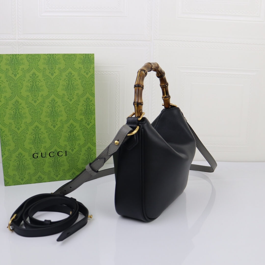 G*u*i diana bamboo small shoulder bag