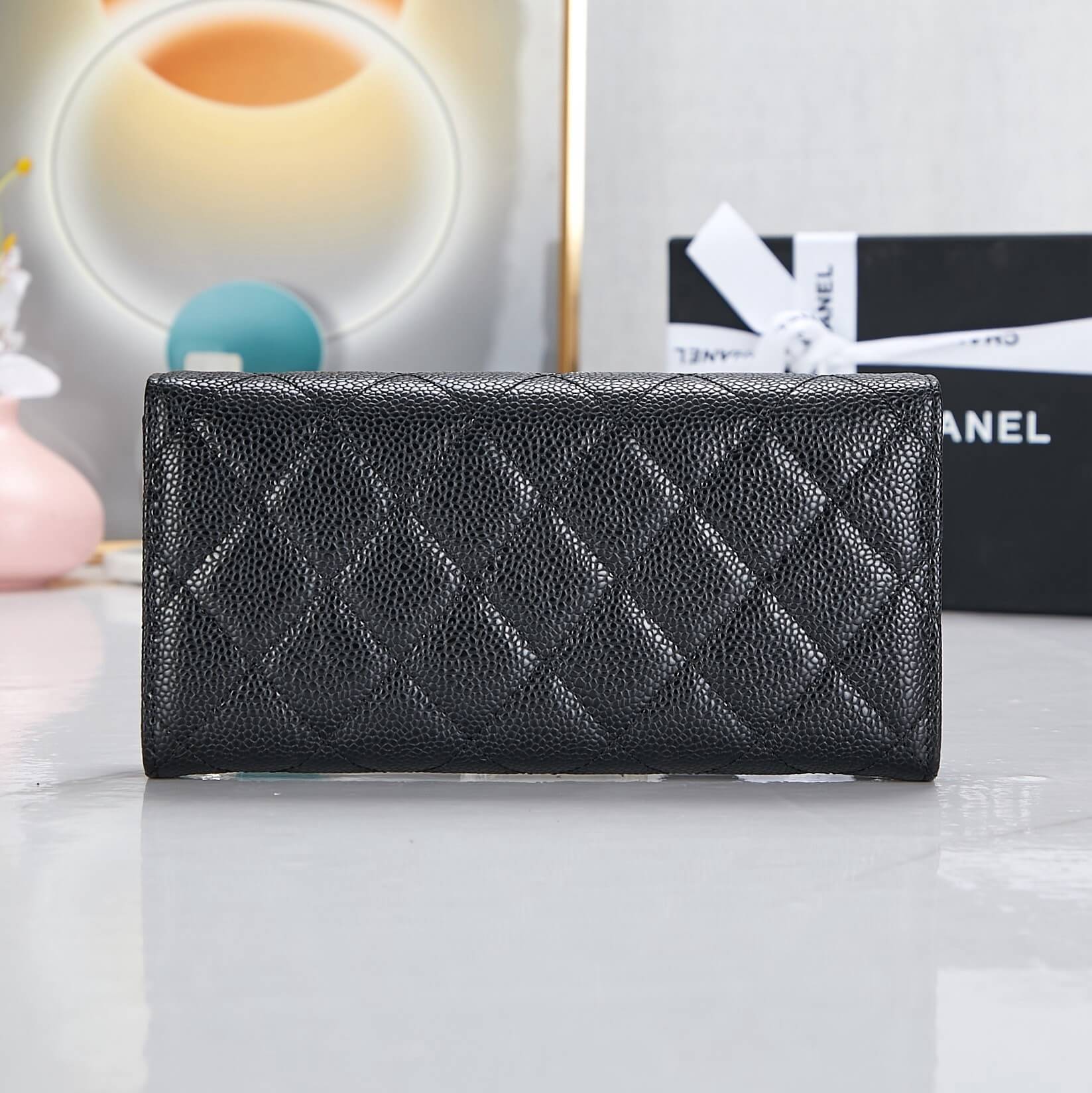 Ch*el classic long wallet