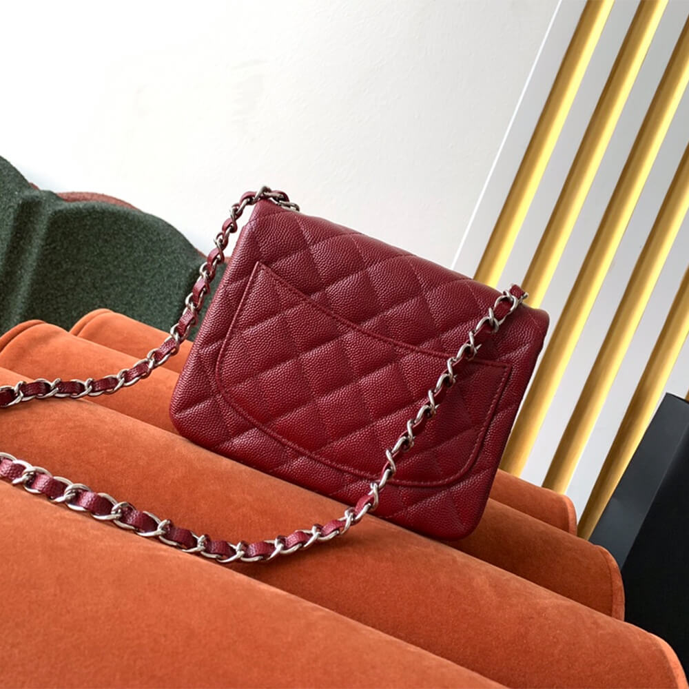 Ch*el mini flap bag(high-end grade)