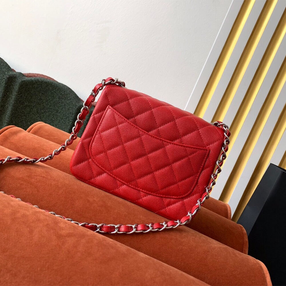 Ch*el mini flap bag(high-end grade)