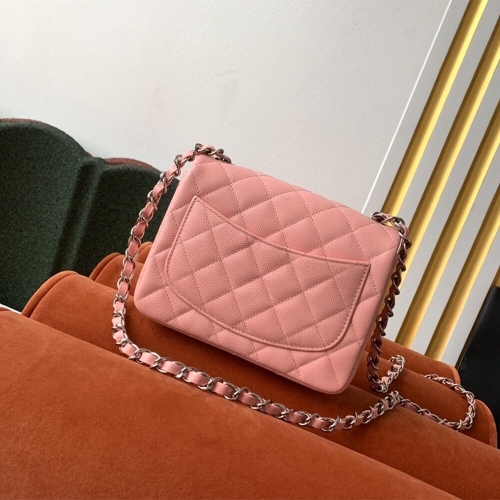 Ch*el mini flap bag(high-end grade)