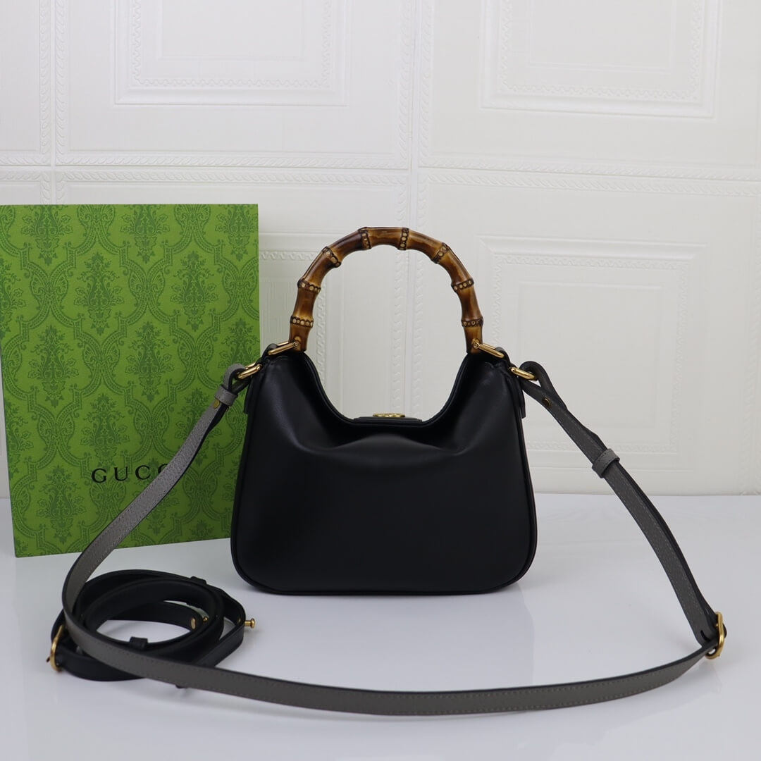 G*u*i diana bamboo small shoulder bag