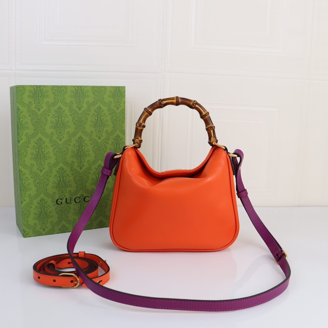 G*u*i diana bamboo small shoulder bag