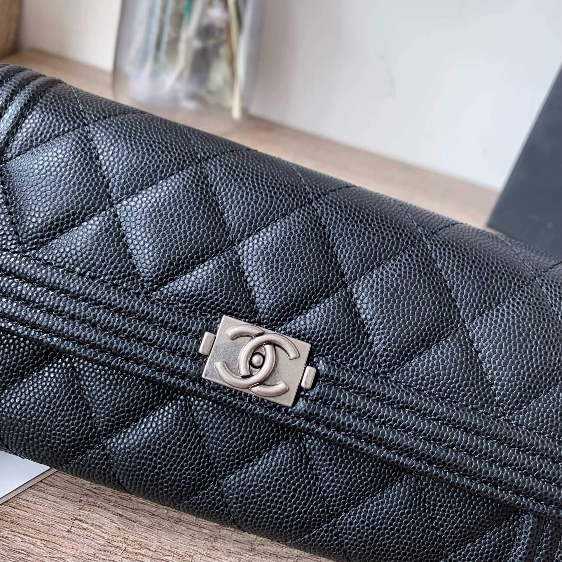 Ch*el classic long wallet