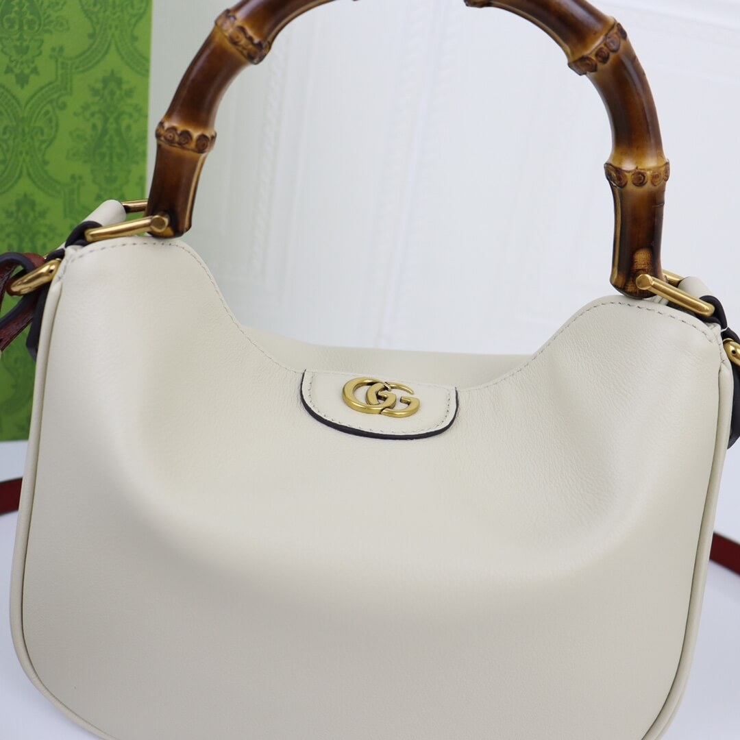 G*u*i diana bamboo small shoulder bag