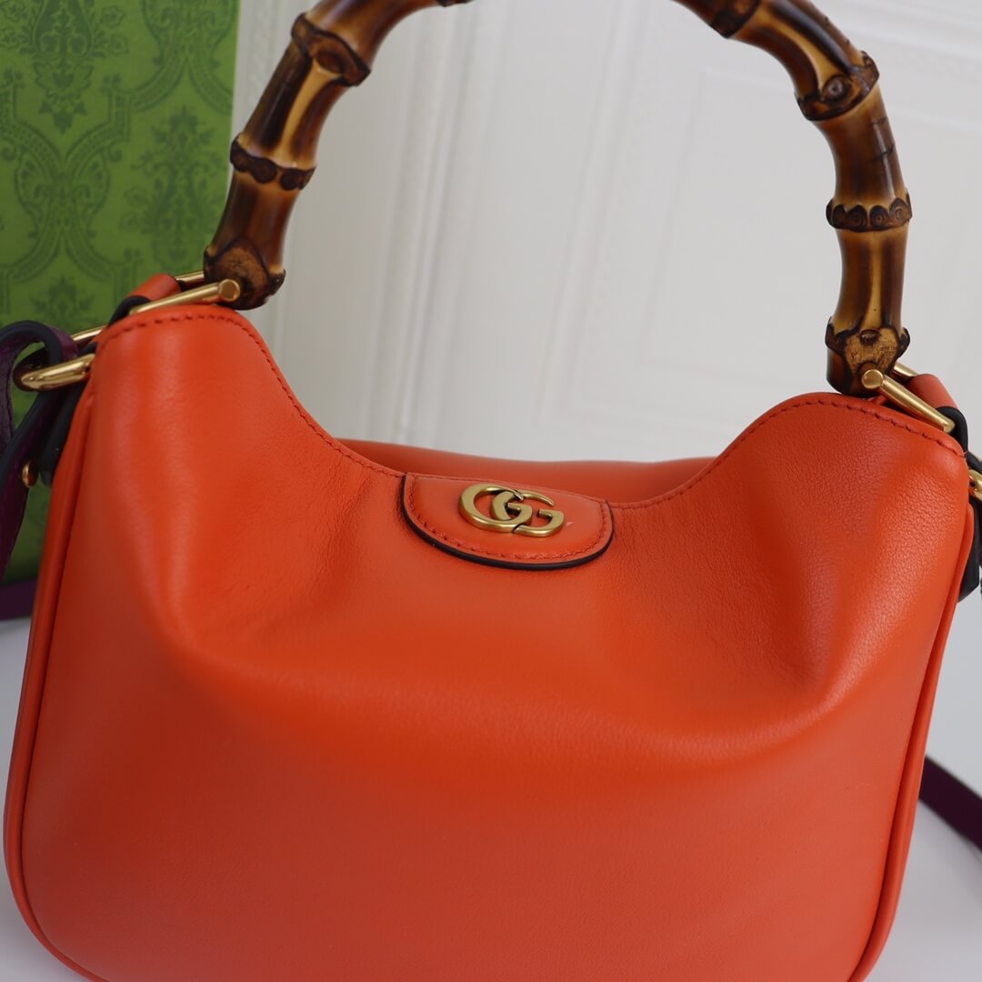 G*u*i diana bamboo small shoulder bag