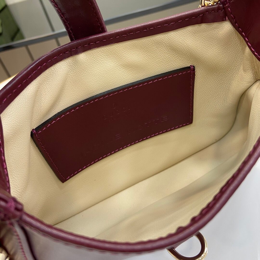 g*u*i jackie notte smooth surF**e mini bag