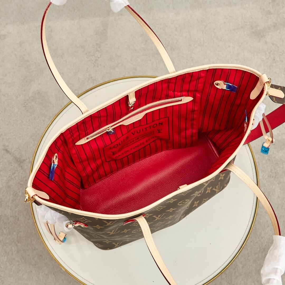 LV Neverfull Bandoulière Inside Out MM