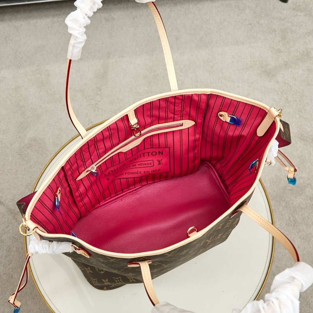 LV Neverfull Bandoulière Inside Out MM