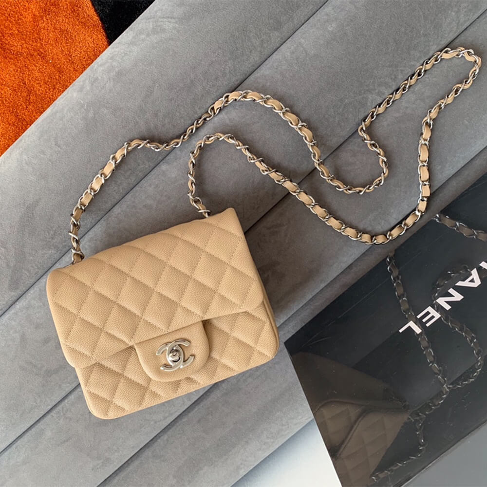 Ch*el mini flap bag(high-end grade)